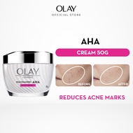 Olay Luminous Niacinamide + AHA Face Cream Moisturizer 50g (Reduce Acne Marks, Skin Care)