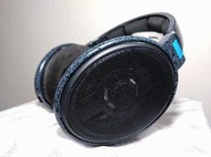 【新古銘機】聲海 Sennheiser HD600 開放式耳罩式耳機 大理石紋 愛爾蘭產 金屬網共振障板 美品