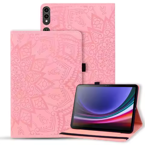 For Samsung Galaxy S11 S10 Lite S9 FE S8 S7 Plus S7FE S6 Lite A11 A9 Plus A8 A7 Lite Flower Leather 