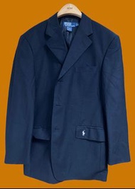 Polo by Ralph Lauren 古著黑色休閒正裝西裝外套