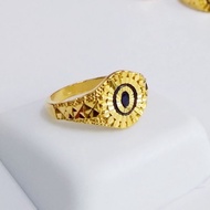 24k gold plated ring