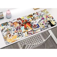 60x30cm Naruto Shippuden Anime Anti-Slip Mousepad Gaming Pad Mousepad Keyboard Waterproof