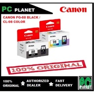 (ORIGINAL) CANON PG-88 BLACK / CL-98 COLOR INK CARTRIDGE FOR CANON E510 / E610 / E500 / E600