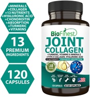 Biofinest Joint Collagen Type 2 Supplement Chondroitin Hyaluronic Acid Turmeric Vitamin Joint Mobili