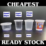 FC190 /E200T/ E230T/ PP Container / 8oz Round Container