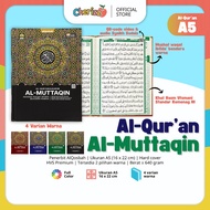 Alqosbah - A5 Al Quran Al Muttaqin Custom Name - Al Quran Hardcover 2 Colors