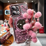 Casing For OPPO Reno 15 11 10 Pro 15F 11F 7Z 8Z 8T 10Pro Plus Glitter Makeup Mirror Stand Shockproof