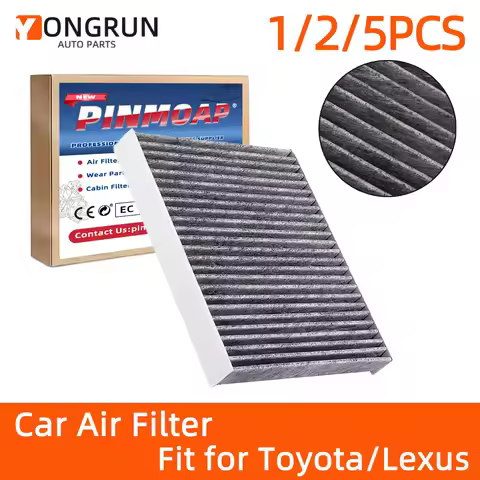 YONGRUN 1/2/5PCS Car Air Filter Is Suitable For Toyota/Lexus CF12157 XC10622 CAF1950P C214711C 87139