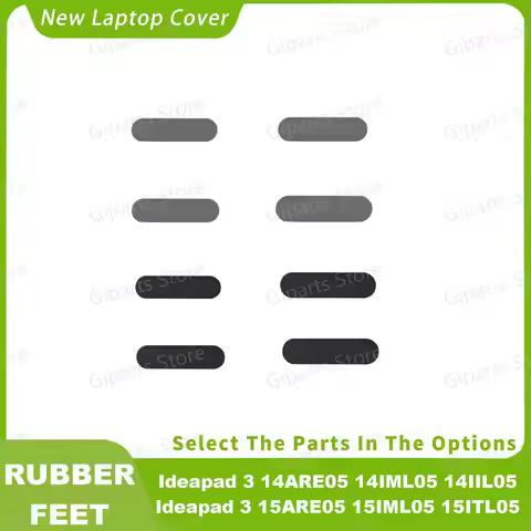 Rubber Feet For IdeaPad 3 14ARE05 14IML05 14IIL05 IdeaPad 3 15ARE05 15ADA05 15IML05 15IIL05 15ITL05 