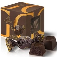 Godiva Dark Chocolate G Cube Truffle, 5Pcs