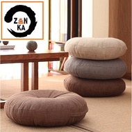 Floor Cushion Tatami Round seat office cushion ottoman stool (Donut)
