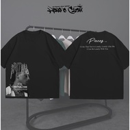 BRITISH CENTRAL CEE BLACK AND WHITE UNISEX COTTON COMBED 24S REGULAR FIT PREMIUM T-SHIRT - 073