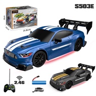 1/24 2.4G RC Car Light Rechargeable Remote Control Racing Car Toy Drift Car High-Speed Electric Mode