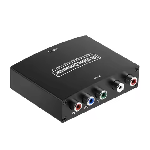 Newest Ypbpr to HDMI Component to HDMI-Compatible HD Converter Ypbpr+L/Raudio to HDMI-Compatible Con