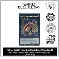 Genuine English Yugioh Card AE Version: RA05-EN046 Number C104: Umbral Horror Masquerade (Ultimate R