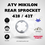 ATV Mikilon Pentora 125CC | Y33 | Rear Sprocket | 428 / 42T | Original Mikilon Parts
