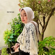 Modern Bolero White Motif Free Pin Bww062