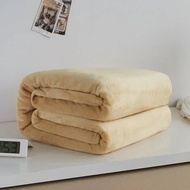 Wool Blanket Bed Needle Down Duvet Solid Color Blanket and Bedspread Soft Sofa Home Bed Cover Blanke