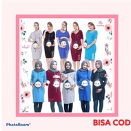 Momoty BP2 Cute Maternity Clothes Momoty Midi/