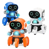 【Prime deal】 Emo Robot Smart Robots Dance Voice Command Sensor Singing Dancing Repeating Robot Toy F