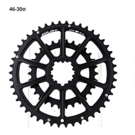 GOLDIX แผนที่จักรยาน Crankset ห่วงโซ่ 53-39T 52-36T 50-34T 48-32T 46-30T ใช้งานร่วมกับ SHIMANO & SRA