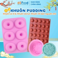 Cat Paw Shaped Silicone Mold, 6-Cell Donut for Making Jelly, Gummy Candy, Jelly, Ice,...- 6SFOOD Hou