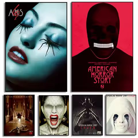 Classic TV drama American Horror Story Posters Prints Canvas Painting American Horror Story Wall Art