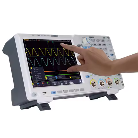 OWON XDS3104E XDS3202E Digital Oscilloscope 4 Channels Bandwidth Touchscreen Low Noise USB Oscillosc