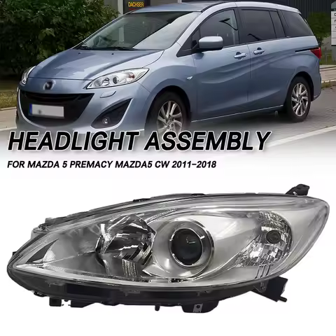 For Mazda 5 Premacy Mazda5 CW 2011-2018 Front Bumper Head Light Headlamp Driving Headlight Turn Sign