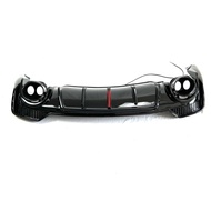 auto parts RSQ3 rear diffuser with tailpipe For 2020-2022 Audi Q3 SQ3 style