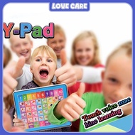 Kids Learning Tablet Y-PAD Fun educational toy ABC, 123, Vocabulary, Spelling and Quiz Mode for earl