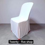 ผ้าคลุมเก้าอี้สำหรับเก้าอี้พลาสติกขาย50ชิ้นละ 2900 บาท