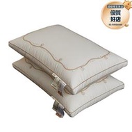 全棉蠶絲枕單人枕頭枕芯家用成人呵護頸椎枕枕芯親膚蠶絲枕單隻裝