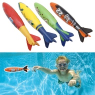 4 Pieces Swimming Pool Toys Diving Sport Outdoor Toypedo Bandits Play Water Fun