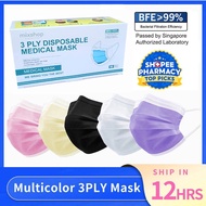 mixshop 3PLY disposable Medical mask & face mask for Adults and Kids, 99% BFE