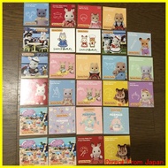 Japan Limited Sylvanian Families Forest House Stickers Not for Sale Set of 27