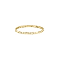 Lacoste Metropole Women's Ionic Plated Thin Gold Steel Link Bracelet - 2040465