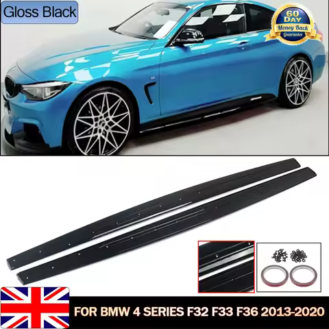 MagicKit Side Skirt Extensions for BMW 4 Series F32 F33 F36 430i 435i 440i 420i 428i with M Sport 20