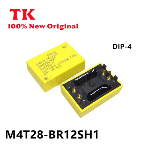 TK (1Pcs-10Pcs）100% New original M4T28-BR12SH1 M4T28BR12SH1 M4T28 DIP-4 Battery timer in stock In st