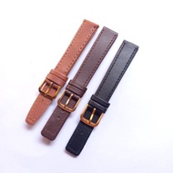 Japan leather watch strap thin watch Alba model leather watch strap 18mm watch strap 20mm watch stra
