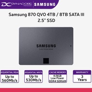 DYNACORE - Samsung 870 QVO 1TB / 2TB / 4TB / 8TB SATA III 2.5" Internal Solid State Drive (SSD) (MZ-77Q1T0BW)