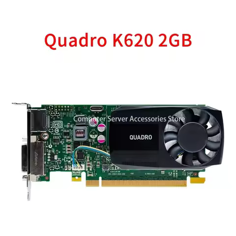 Original for Quadro K620 2GB Professional Graphics Card 2D Design for PS CAD 3D Modeling Rendering 4