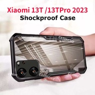 Xiaomi 13T Pro 2023 Airbag Clear Casing For Xiaomi 13T 13 T T13 13TPro Xiaomi13T Pro 2023 Silicone Transparent Phone Case Acrylic Shockproof Bumper Soft TPU Back Cover