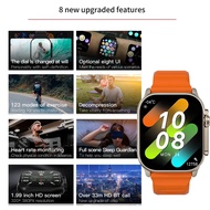 [TXLP] Ultra2 HK9ใหม่สมาร์ทวอท์ชผู้ชายจอ HD ChatGPT NFC โทรผ่านบลูทูธ2GB ROM Original Watch PK HK8 H