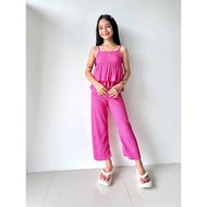 jft kids layered tirante terno pants n fit 7 yrs old up to 10 yrs old