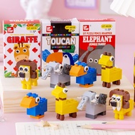 SG Seller Nano Blocks Pencil Sharpener/ DIY Animal Puzzle for Kids /Birthday Goodie Bag Gift /Children's Day Gift