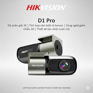 Camera Hành Trình Hikvision D1 Pro 2K 1440P Ghi Hình Siêu Nét WiFi Hỗ Trợ thẻ 256GB Chính Hãng