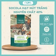 1kg package of Puratos Grand-Palace 40% white button chocolate - SWEET BAKERY