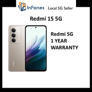 REDMI 15 5G | 8/256GB | 1 YEAR XIAOMI SG WARRANTY
