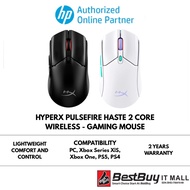 HYPERX PULSEFIRE HASTE 2 CORE WIRELESS - GAMING MOUSE (BLACK / WHITE) 8R2E6AA / 8R2E7AA